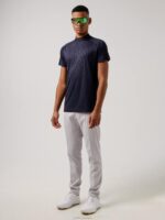 Benga Print Golf Top Navy Men J.Lindeberg Clothing 66XF2127 - Image 2