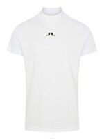 Benga Print Golf Top White Men J.Lindeberg Clothing 66XF2128 - Image 4