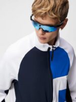 Benjamin Mid Layer White Men J.Lindeberg Clothing 66XF606