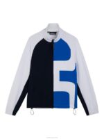Benjamin Mid Layer White Men J.Lindeberg Clothing 66XF606 - Image 5