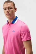 Benji Polo Azalea Pink Men J.Lindeberg Clothing 66XF150 - Image 3