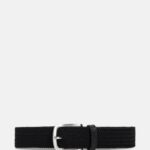Bernhard Elastic Belt Black Men J.Lindeberg Accessory 66XF851