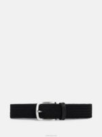 Bernhard Elastic Belt Black Men J.Lindeberg Accessory 66XF851