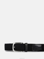 Bernhard Elastic Belt Black Men J.Lindeberg Accessory 66XF851 - Image 3