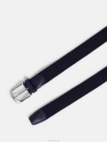 Bernhard Elastic Belt Navy Men J.Lindeberg Accessory 66XF853 - Image 2