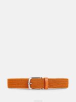 Bernhard Elastic Belt Russet Orange Men J.Lindeberg Accessory 66XF854