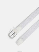 Bernhard Elastic Belt White Men J.Lindeberg Accessory 66XF852 - Image 2