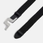 Berry Elastic Belt Black Men J.Lindeberg Accessory 66XF766