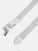 Berry Elastic Belt White Men J.Lindeberg Accessory 66XF764