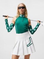 Bettina Top Rain Forest Women J.Lindeberg Clothing 66XF1500 - Image 2