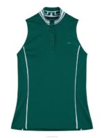 Bettina Top Rain Forest Women J.Lindeberg Clothing 66XF1500 - Image 5