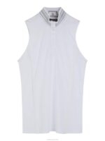 Bettina Top White Women J.Lindeberg Clothing 66XF1499 - Image 6