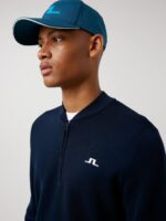 Bevin Golf Sweater Navy Men J.Lindeberg Clothing 66XF2376 - Image 3