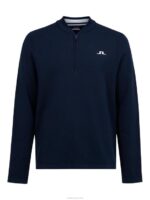 Bevin Golf Sweater Navy Men J.Lindeberg Clothing 66XF2376 - Image 4