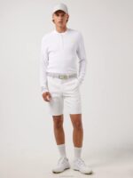 Bevin Golf Sweater White Men J.Lindeberg Clothing 66XF2375 - Image 2