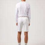 Bevin Golf Sweater White Men J.Lindeberg Clothing 66XF2375