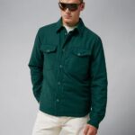 Big Bridge Reversible Overshirt Ponderosa Pine Men J.Lindeberg Clothing 66XF2428