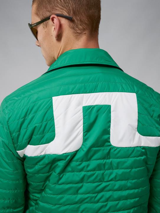 Big Bridge Reversible Overshirt Ponderosa Pine Men J.Lindeberg Clothing 66XF2428 - Image 5