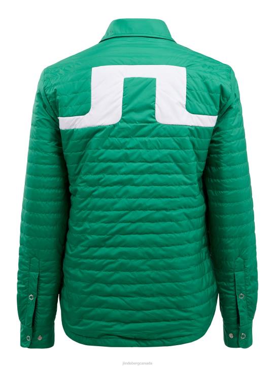 Big Bridge Reversible Overshirt Ponderosa Pine Men J.Lindeberg Clothing 66XF2428 - Image 7