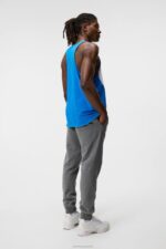 Big Bridge Tank Top Lapis Blue Men J.Lindeberg Clothing 66XF184