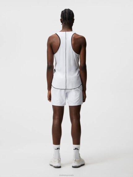 Big Bridge Tank Top White Men J.Lindeberg Clothing 66XF183