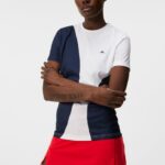Big Spots Tee Navy Women J.Lindeberg Clothing 66XF1427
