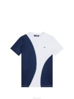 Big Spots Tee Navy Women J.Lindeberg Clothing 66XF1427 - Image 6