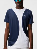 Big Spots Tee White Men J.Lindeberg Clothing 66XF181 - Image 3