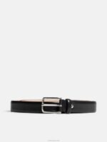 Bill Leather Belt Black Men J.Lindeberg Accessory 66XF1244