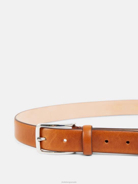 Bill Leather Belt Bombay Brown Men J.Lindeberg Accessory 66XF1279 - Image 2