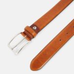 Bill Leather Belt Bombay Brown Men J.Lindeberg Accessory 66XF1279