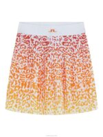 Binx Print Skirt Leo Reflect Sunset Women J.Lindeberg Clothing 66XF1622 - Image 4