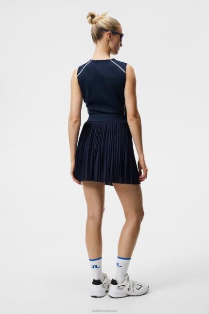 Binx Skirt Navy Women J.Lindeberg Clothing 66XF1623