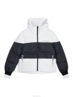 Block Down Jacket Black Women J.Lindeberg Clothing 66XF2034 - Image 4