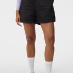 Blossom Padded Shorts Black Women J.Lindeberg Clothing 66XF1697