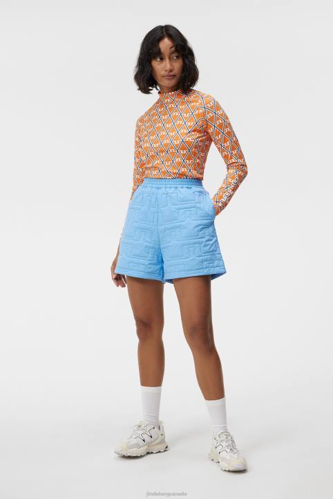 Blossom Padded Shorts Little Boy Blue Women J.Lindeberg Clothing 66XF1699 - Image 3