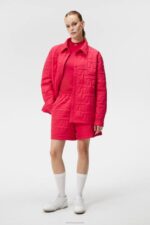 Blossom Padded Shorts Rose Red Women J.Lindeberg Clothing 66XF1698 - Image 3