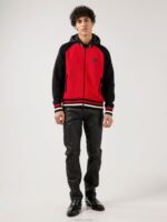 Bob Knitted Jacket Black Men J.Lindeberg Clothing 66XF2362 - Image 2