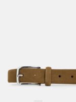 Bobby Suede Belt Butternut Men J.Lindeberg Accessory 66XF1246 - Image 2