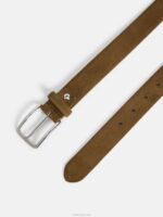Bobby Suede Belt Butternut Men J.Lindeberg Accessory 66XF1246