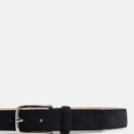 Bobby Suede Belt Navy Men J.Lindeberg Accessory 66XF1277