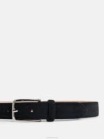 Bobby Suede Belt Navy Men J.Lindeberg Accessory 66XF1277
