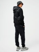 Bode Hooded Jacket Black Men J.Lindeberg Clothing 66XF2361