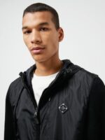 Bode Hooded Jacket Black Men J.Lindeberg Clothing 66XF2361 - Image 3