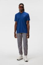 Bode Polo Estate Blue Men J.Lindeberg Clothing 66XF97 - Image 2