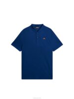Bode Polo Estate Blue Men J.Lindeberg Clothing 66XF97 - Image 5