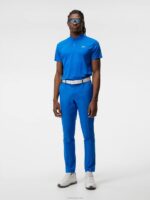 Bode Polo Lapis Blue Men J.Lindeberg Clothing 66XF303 - Image 2