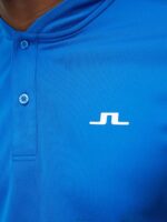 Bode Polo Lapis Blue Men J.Lindeberg Clothing 66XF303 - Image 4
