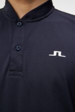 Bode Polo Navy Men J.Lindeberg Clothing 66XF305 - Image 4