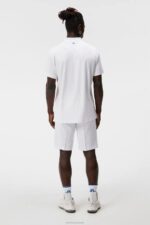 Bode Polo White Men J.Lindeberg Clothing 66XF98